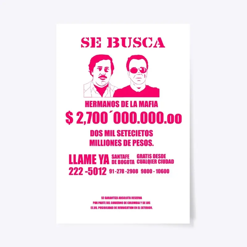 SE BUSCA - JJFK Media Cartel